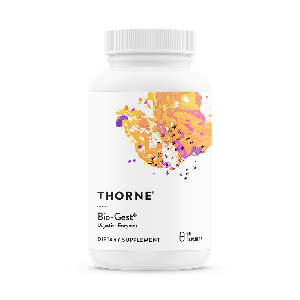 A bottle of Thorne Bio-Gest®
