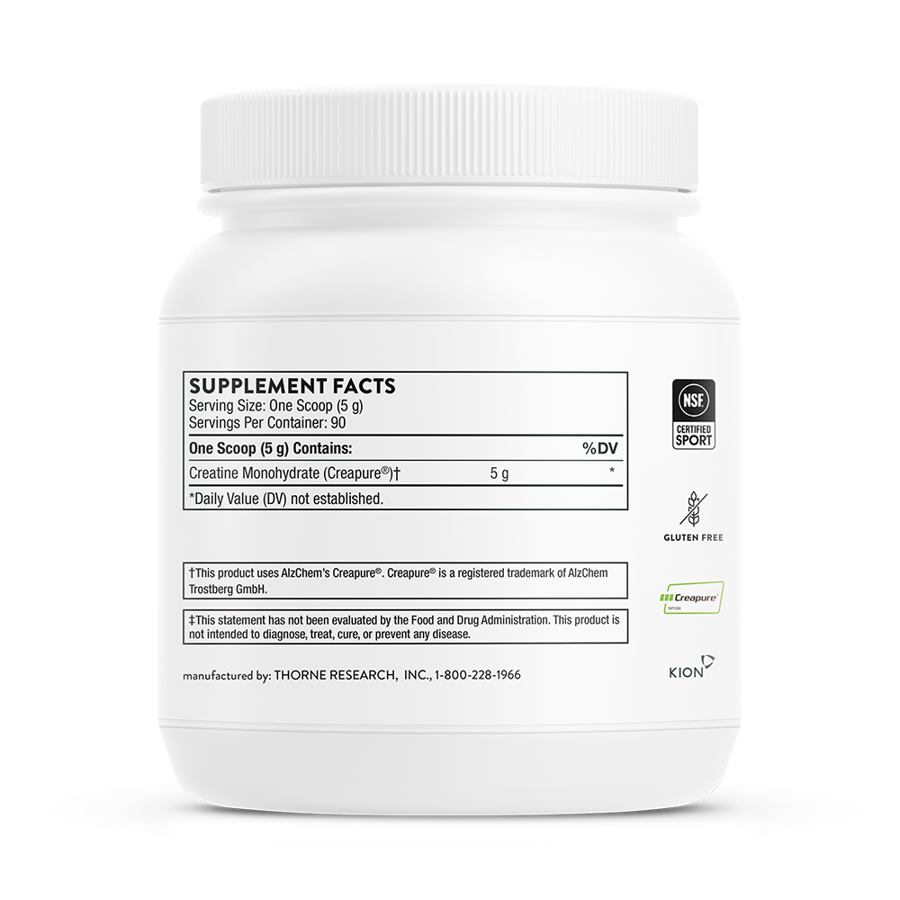 Creatine - Thorne - 16 oz (450 g)