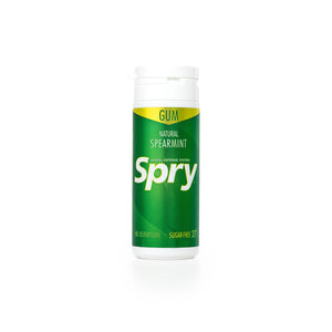 Spry Natural Spearmint Gum with Xylitol - 27 count