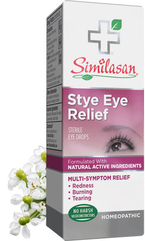 A package of Similasan Stye Eye Relief, 10 Ml