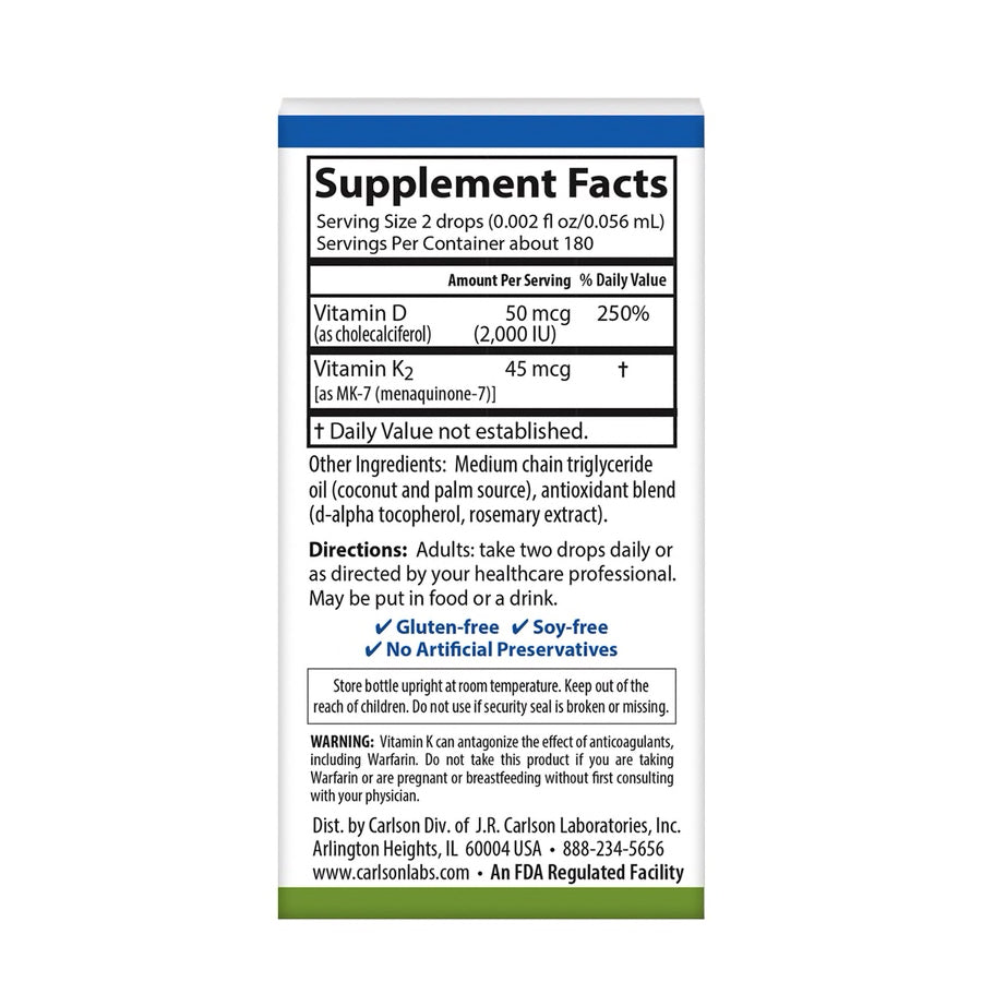 Super Daily® D3 + K2