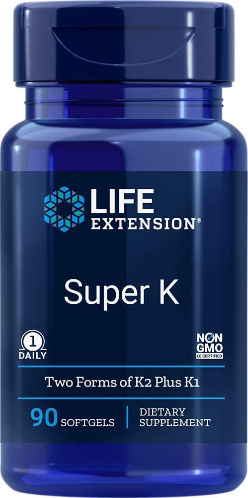 Super K - Life Extension - 90 softgels
