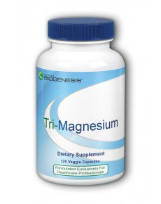 A jar of Nutra BioGenesi Tri-Magnesium