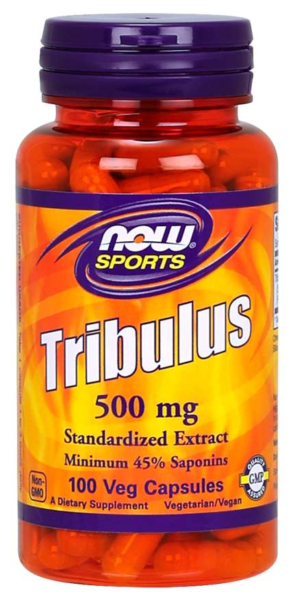 Tribulus 500 mg - Now Sports - 100 vegetarian capsules