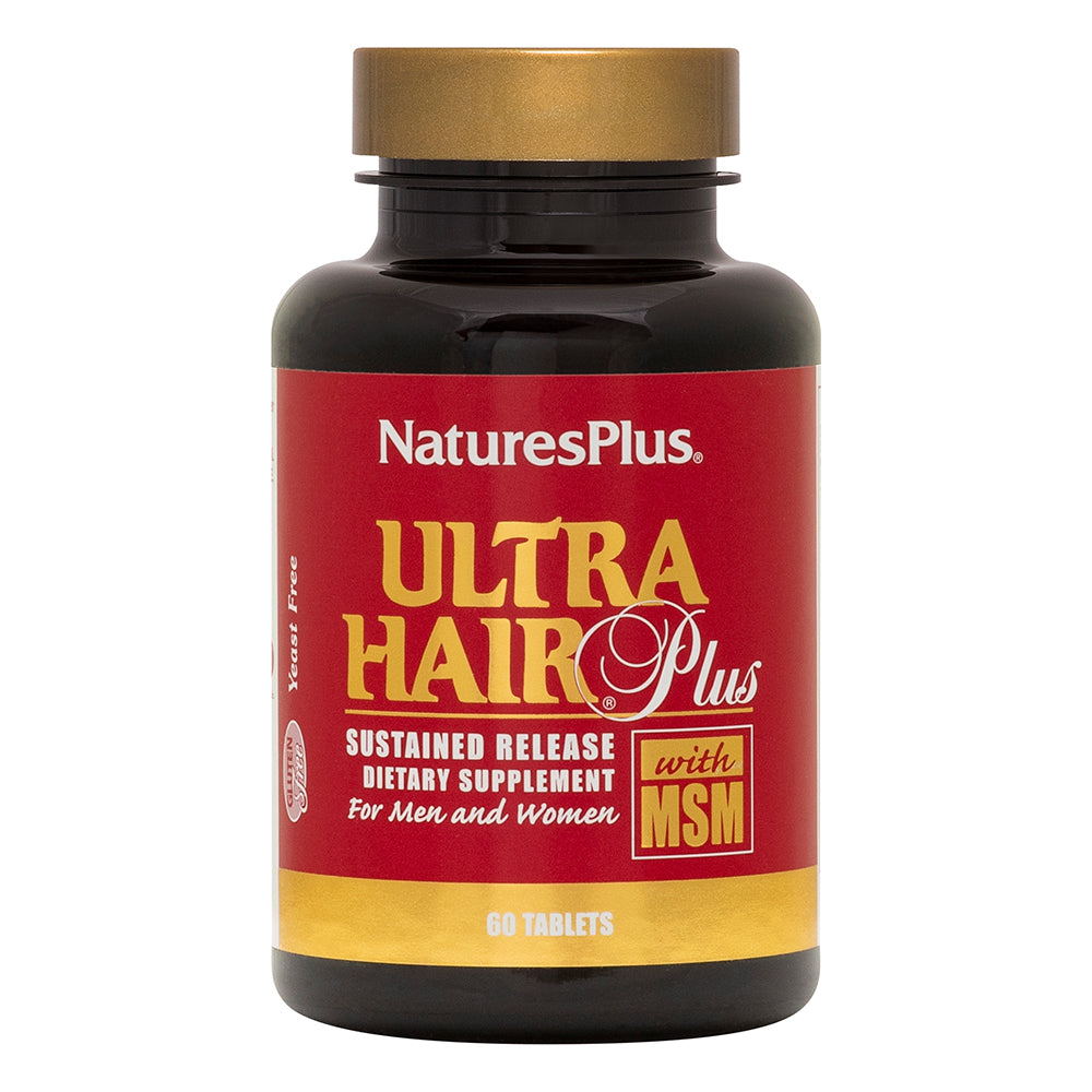 Ultra Hair® Plus Sustained Release Tablets - Nature's Plus 60 tablets