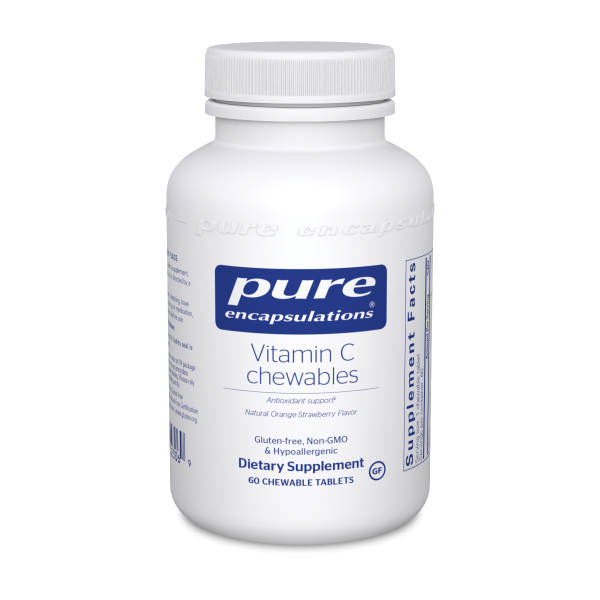 Vitamin C chewables - Pure Encapsulations - 60 chewable tablets