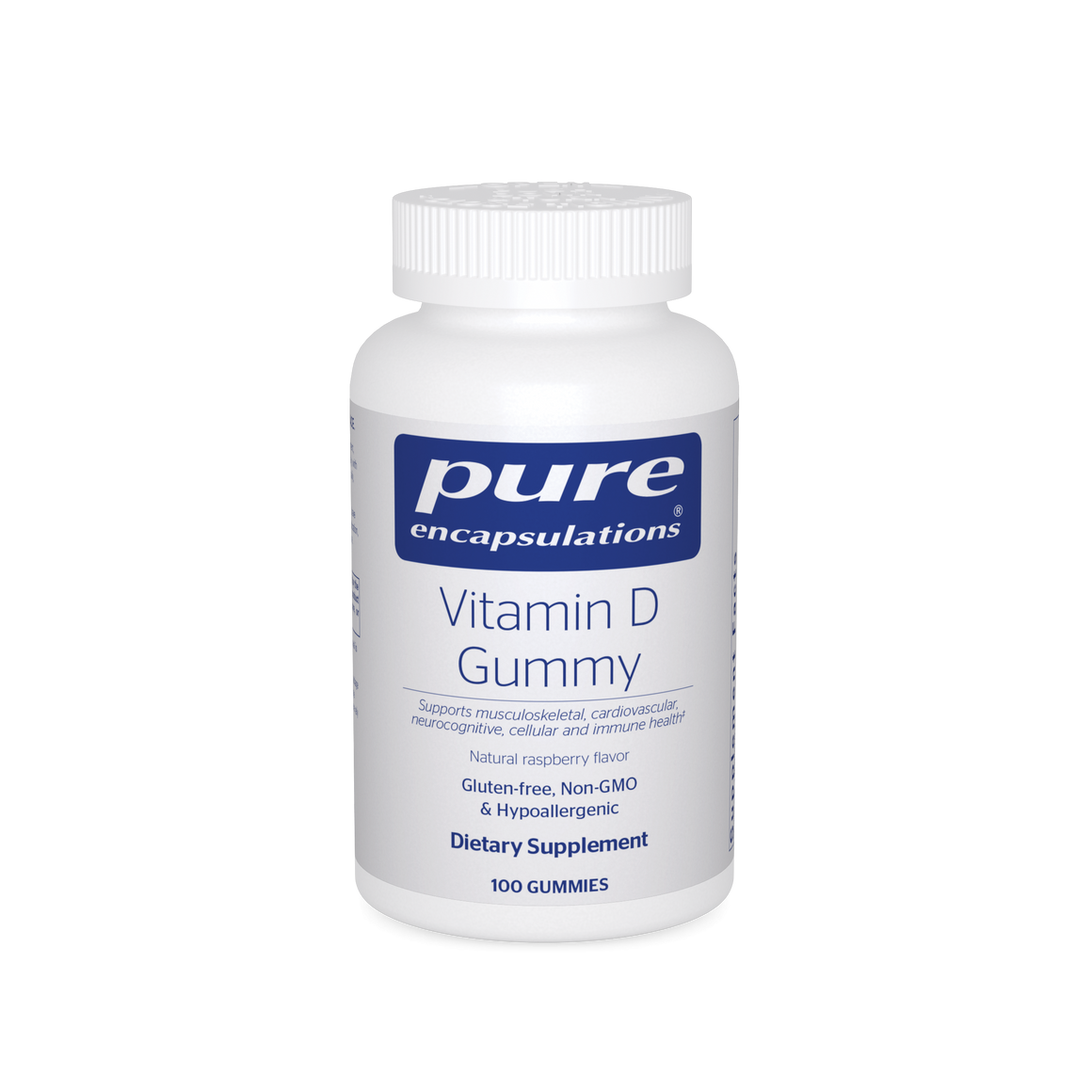 Vitamin D Gummy - Pure Encapsulations - 100 gummies