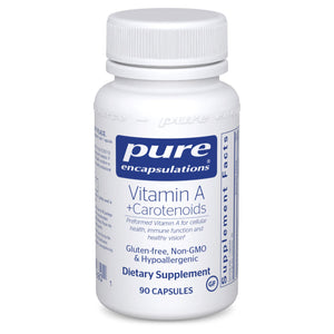Vitamin A + Carotenoids - Pure Encapsulations - 90 capsules