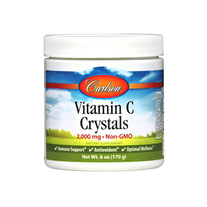 Vitamin C Crustals 6 oz Carlson Labs