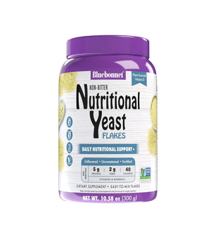 Non-Bitter Nutritional Yeast Flakes - Bluebonnet - 10.58 oz (300 g)