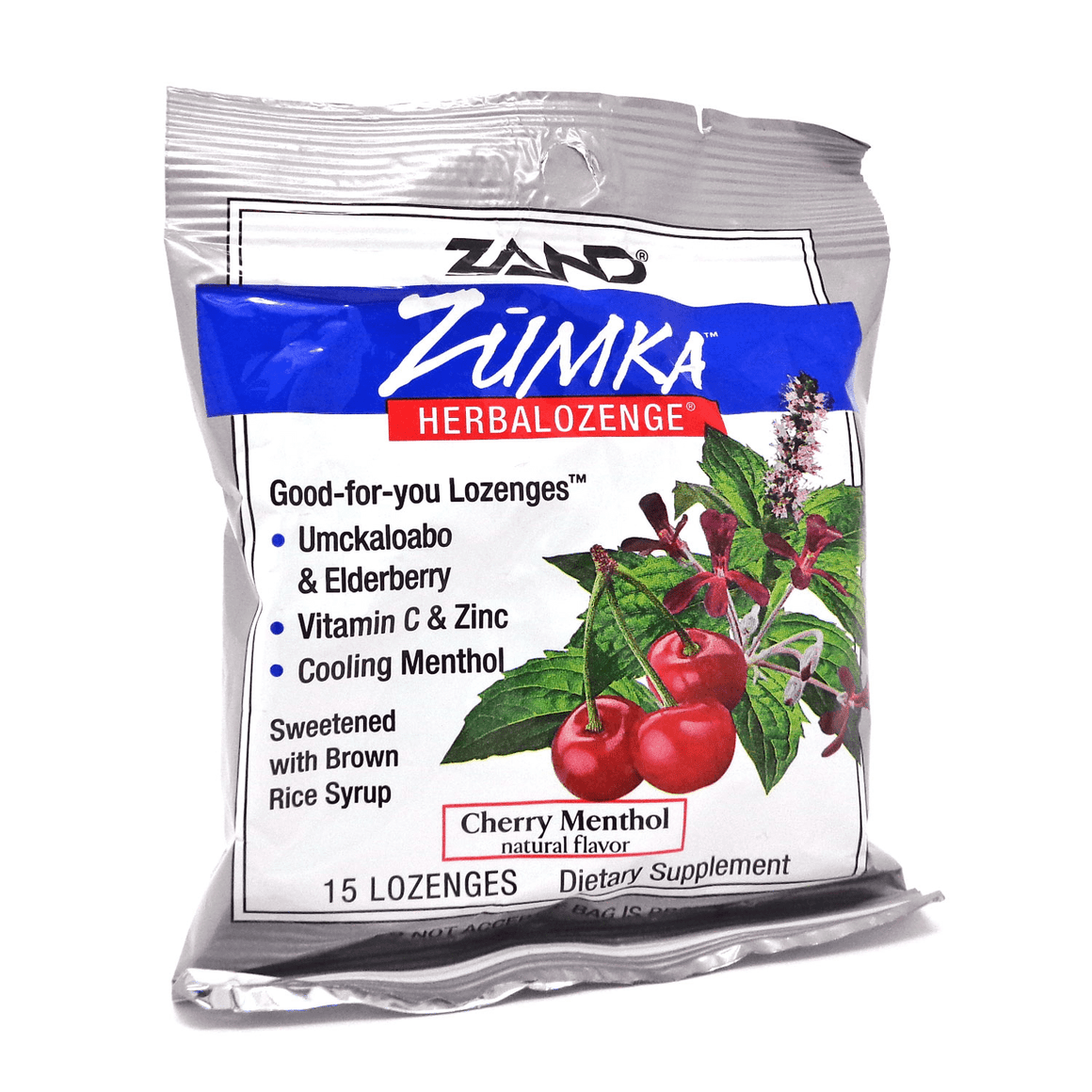 Zand HerbaLozenge Zumka Cherry Menthol Flavor